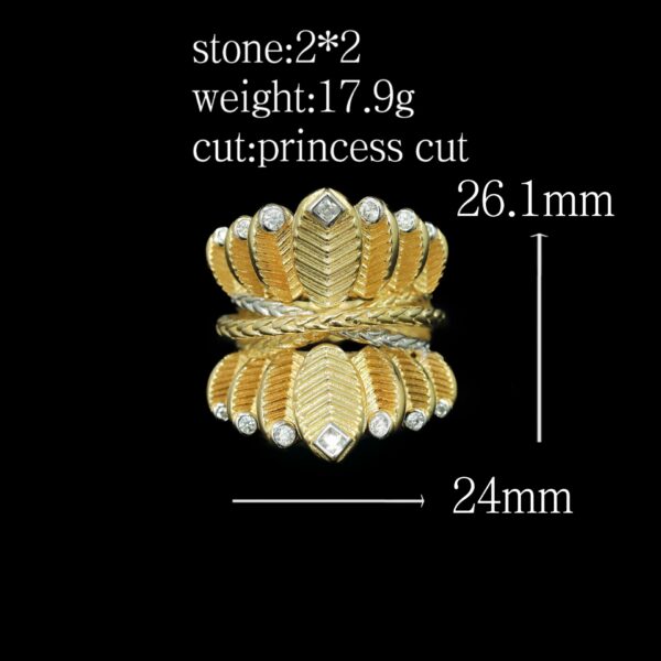 Gold Ring Damen – Bild 4